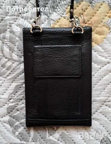 Продавам нова оригинална мъжка чанта портфейл и картхолдер Giorgio Armani от естествена кожа., снимка 3 - Чанти - 49155676