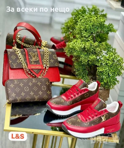 Louis Vuitton Дамски Маратонки👟Дамски Спортни Обувки Луис Витон - Различни Цветове Код SEM-23, снимка 2 - Маратонки - 55721785