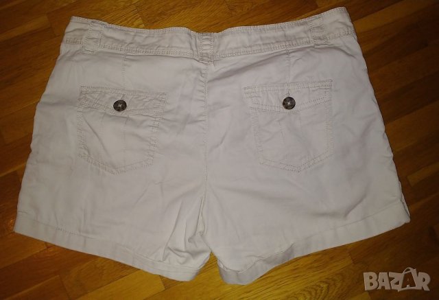 Бежови къси панталонки, М размер, снимка 4 - Къси панталони и бермуди - 40303516