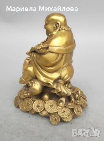 Статуетка "Смеещият се Буда", снимка 5 - Статуетки - 48753971