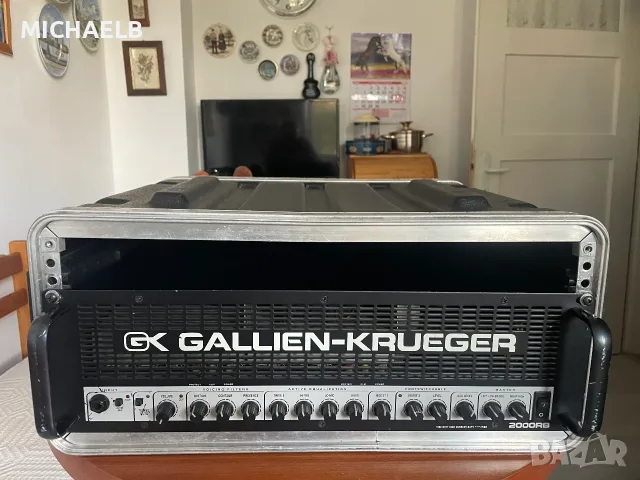 Продавам усилвател за бас GALLIEN KRUEGER GK 2000 RB, снимка 6 - Ресийвъри, усилватели, смесителни пултове - 56144085