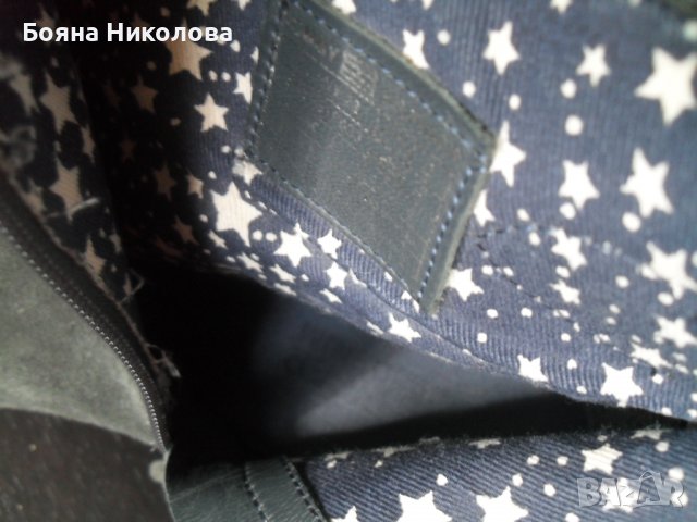 Боти TOMMY HILFIGER DENIM, сивосини, н. 39, снимка 6 - Дамски боти - 36818608