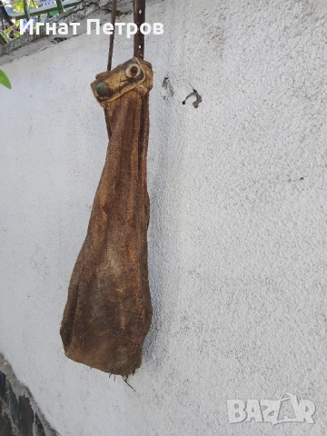 Продавам овчарска кожена торба, снимка 4 - Антикварни и старинни предмети - 52322058