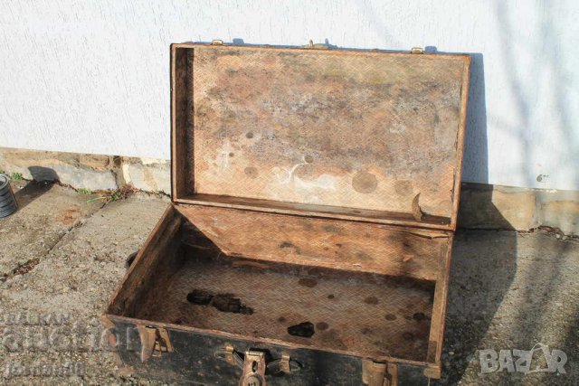 Куфар 1900-1930г, снимка 6 - Колекции - 39258379