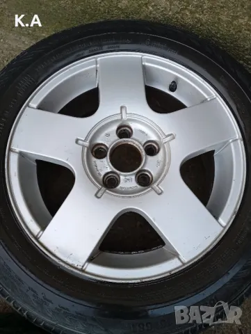 Оригинални джанти VW 15 5x100 6J ET38, снимка 2 - Гуми и джанти - 48501115