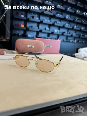 Miu Miu Слънчеви Очила С UV400 Защита С ПОДАРЪК🎁Калъф Миу Миу - Различни Цветове Код D2151, снимка 3 - Слънчеви и диоптрични очила - 49423188