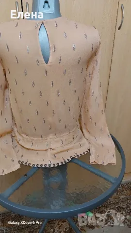 Блуза Н&M. 100% коприна. размер S., снимка 8 - Блузи с дълъг ръкав и пуловери - 50024799