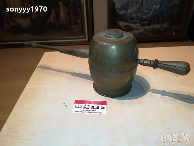 антика от франция-мед/месинг 2808212102, снимка 2 - Антикварни и старинни предмети - 33952248