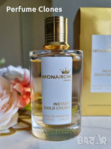  Унисекс Парфюм  Monarch Instant Gold Crush (Unisex) 100ml EDP by Milestone , снимка 2 - Унисекс парфюми - 42571551