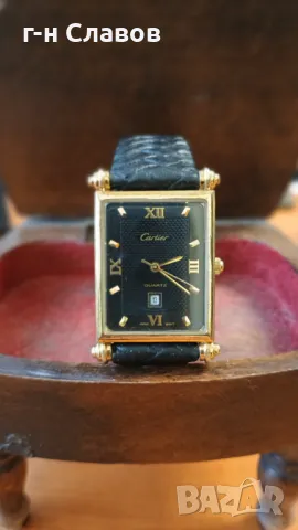 Часовник Cartier Art Deco Case (Gold plated), снимка 2 - Мъжки - 47954428
