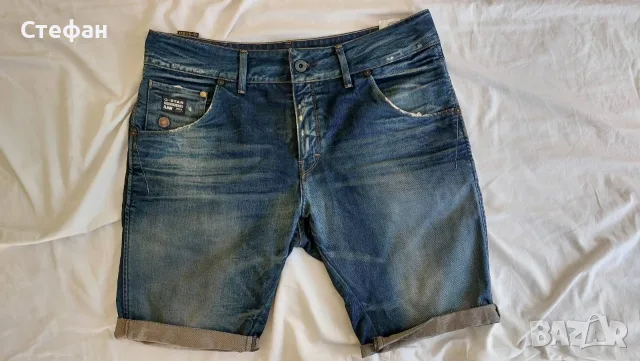 G-star raw 3 броя къси дънки, снимка 7 - Дънки - 56495722