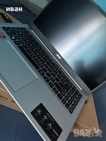 нов лаптоп Acer Aspire Lite AL15-46P-R5ST, снимка 4 - Лаптопи за дома - 55947838