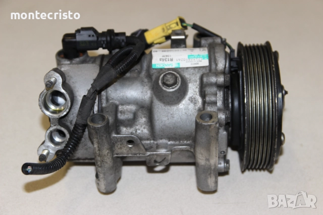 Компресор климатик Peugeot 208 (2012-2019г.) 9678656080 / SD6C12 / 9678656080-02 / 967865608002, снимка 3 - Части - 51968324