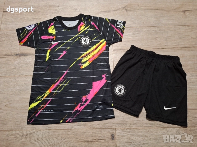 Детски флуоресцентен футболен екип на ЧЕЛСИ #Коул Палмър #10!, снимка 4 - Футбол - 52148024
