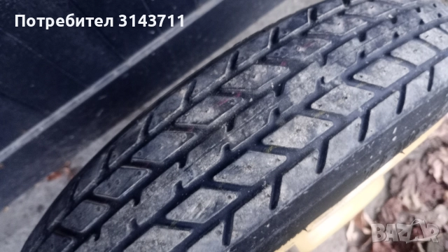 Резервна гума патерица за Тойота ярис/ярис версо/, снимка 3 - Гуми и джанти - 52844962