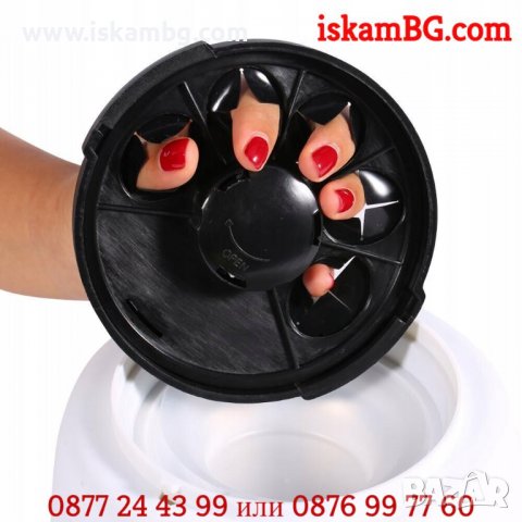 Машина за премахване на гел лак с пара | Уред за свалене на гел лак с пара, снимка 4 - Продукти за маникюр - 39307961