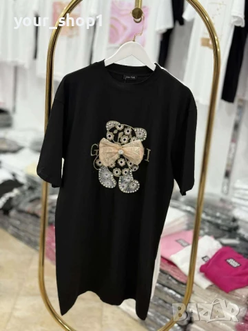 Рокля/туника тип тениска Gucci Bear , снимка 1
