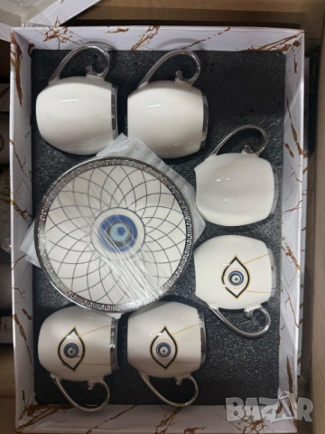 Луксозен сервиз за кафе – елегантност, която превръща всяка глътка в ритуал, снимка 4 - Сервизи - 52409016