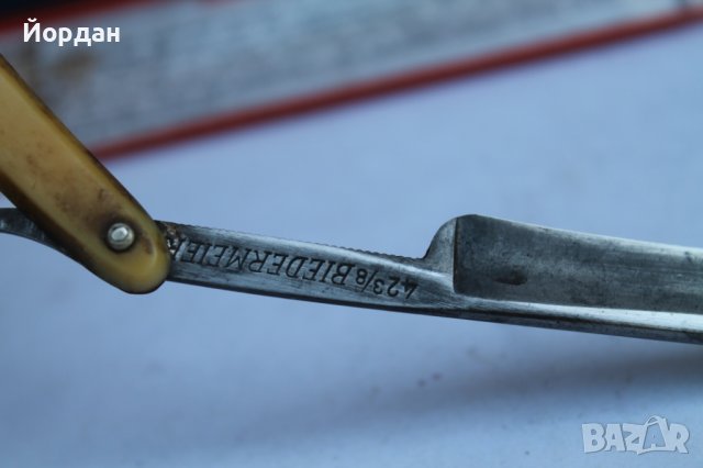 Стар немски бръснач, снимка 7 - Антикварни и старинни предмети - 37290541