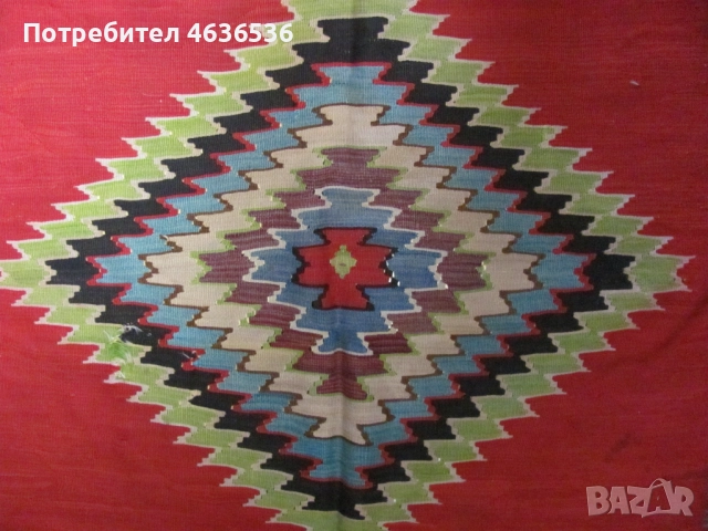 Чипровски килим на 150 години, модел Анадолска кола, снимка 9 - Килими - 52573211