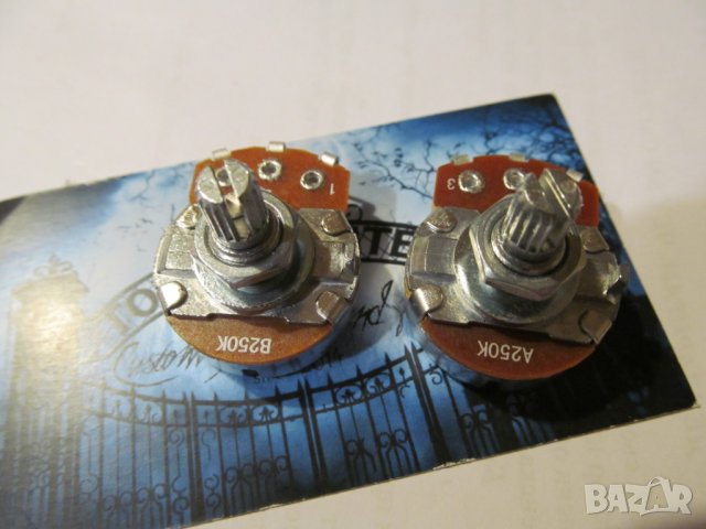 Потенциометри за Telecaster, снимка 2 - Китари - 29685373