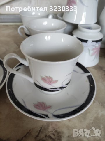Порцеланов сервиз за чай 19части, снимка 5 - Сервизи - 40532502