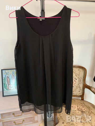 Черен потник в размер 38, подходящ за М, снимка 13 - Потници - 44922661