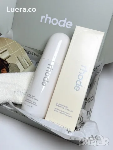 Rhode skincare оригинална козметика - Glazing Milk Mist Fluid, Barrier крем , Cleanser гел, серум, снимка 14 - Козметика за лице - 56139063