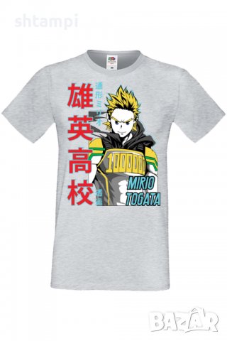 Мъжка тениска My Hero Academia Mirio Togata 02,Анимация,игра,Празник,Повод,, снимка 5 - Тениски - 38096392