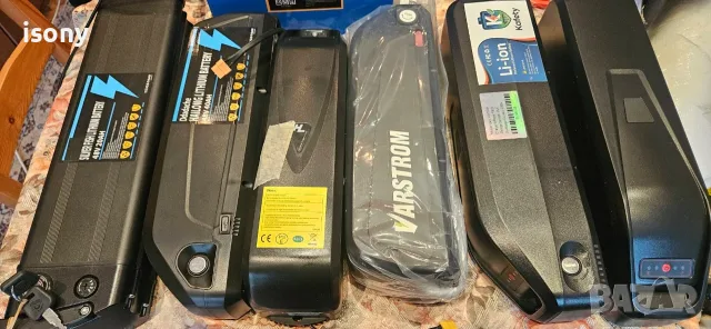литиеви батерии 48v/36v/60v нови модели
