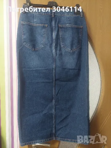 дънкена пола Зара, снимка 3 - Поли - 49599003