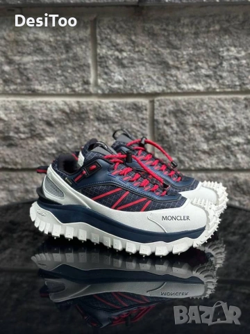 Moncler Trailgrip GTX - White&Blue , снимка 8 - Маратонки - 54324083