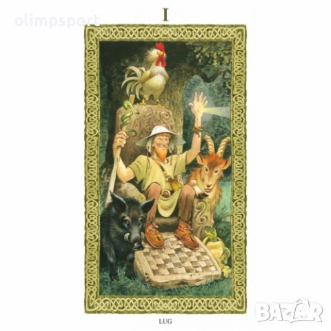 карти таро  LOSCARABEO DRUIDS   нови , снимка 8 - Карти за игра - 39779209