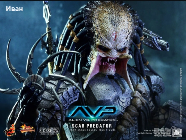 Нова Гореща фигура на Белязъниът Хищник 2.0/ Hot Toys SCAR PREDATOR 2.0, снимка 7 - Колекции - 54085791