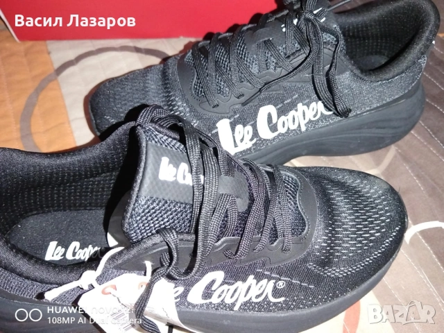 Маратонки Lee Cooper от новата колекция. Цветът е черен.  Оригинал, снимка 5 - Маратонки - 54113535