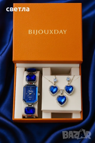 Комплект часовника с колие и обеци или гривна 