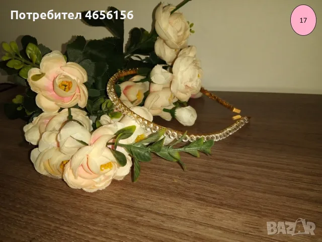 Диадеми с перли и кристали 4 €, снимка 17 - Аксесоари за коса - 56543709