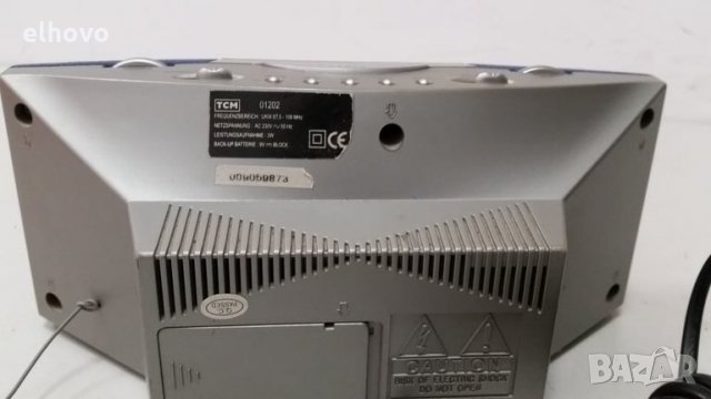 Радиочасовник TCM 01202, снимка 4 - Радиокасетофони, транзистори - 29607946