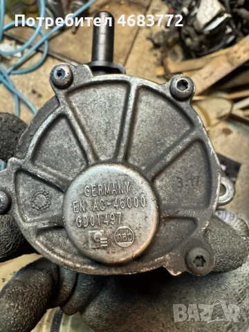 Вакумна помпа за двигател на Мерцедес Mercedes 2.2Cdi само за 100лв. A6512300565, снимка 5 - Части - 52805331