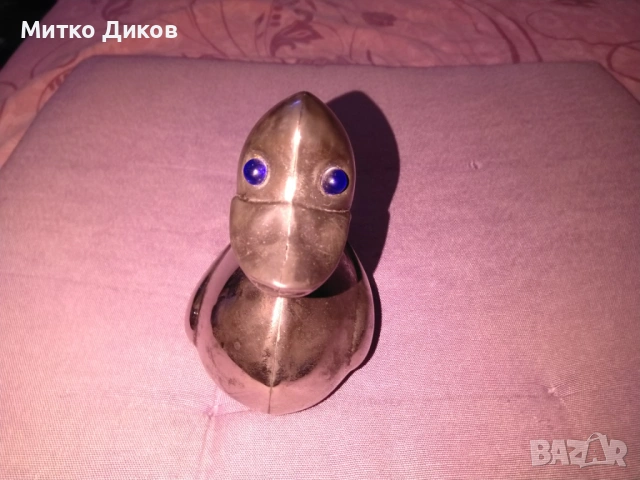 Метална касичка лебед Н-140мм и 115х73мм, снимка 3 - Други стоки за дома - 53322536