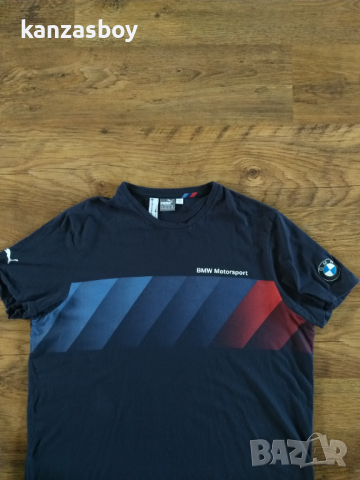 PUMA Men's BMW MSP Graphic Tee - страхотна мъжка тениска 2ХЛ, снимка 9 - Тениски - 36561621