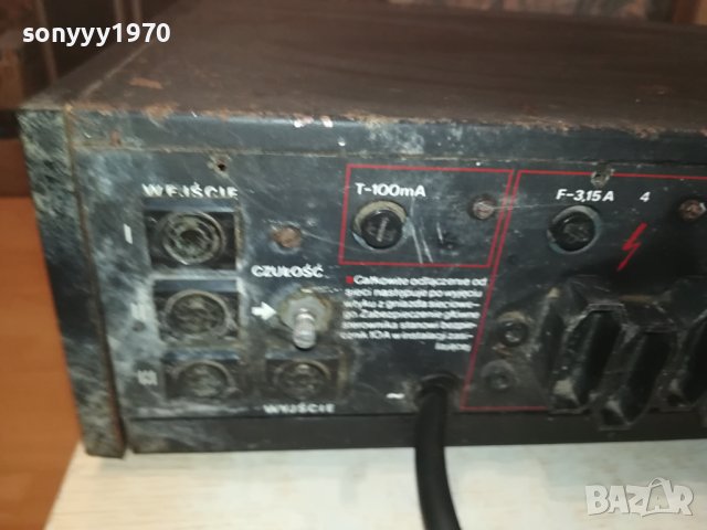 UNITRA-ЦВЕТОМУЗИКА 0110230906LNWC, снимка 18 - Ресийвъри, усилватели, смесителни пултове - 42383709