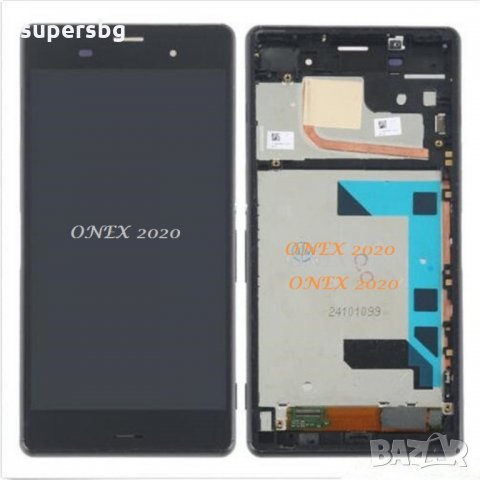 Нов Дисплей + Тъч скрийн + Рамка Sony Xperia Z3 D6603/ черен/, снимка 1 - Резервни части за телефони - 31678154