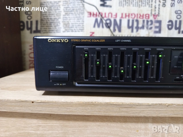 Еквалайзер"Onkyo"EQ-201, снимка 4 - Еквалайзери - 54099569
