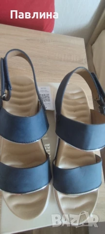 Сини сандали.Нови.С етикет 38 номер.30 лв., снимка 8 - Дамски ежедневни обувки - 50591267