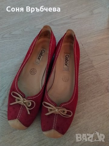 Ежедневни кожени обувки на Gabor-изгодно, снимка 3 - Дамски ежедневни обувки - 35549420