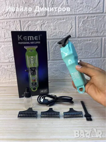 Професионална машинка за подстригване Kemei KM-1133, снимка 2 - Машинки за подстригване - 49574248