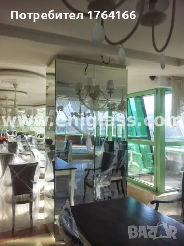 Огледални пана и стъклени елементи за обществени и частни интериории, снимка 1