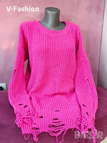 дамска плетена туника , снимка 5 - Туники - 48135564