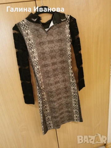 Елегантна рокля, размер S, limited edition серия, LUCY FASHION, снимка 5 - Рокли - 50737780